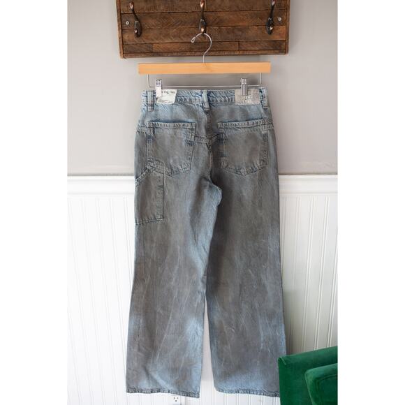 Free People We The Free Tinsley Baggy High-Rise Jeans 26 Short - Picture 5 of 6